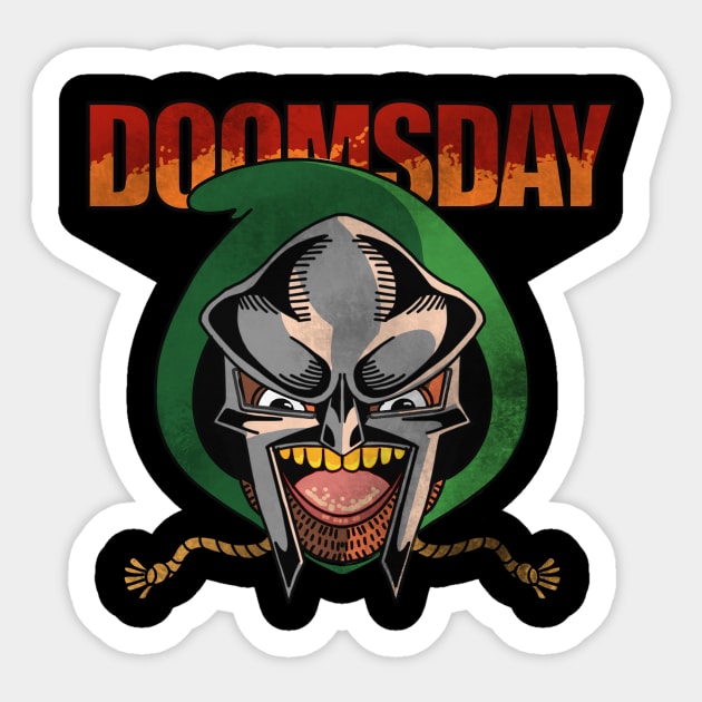 RIP MF Doom Sticker by hiphopshark